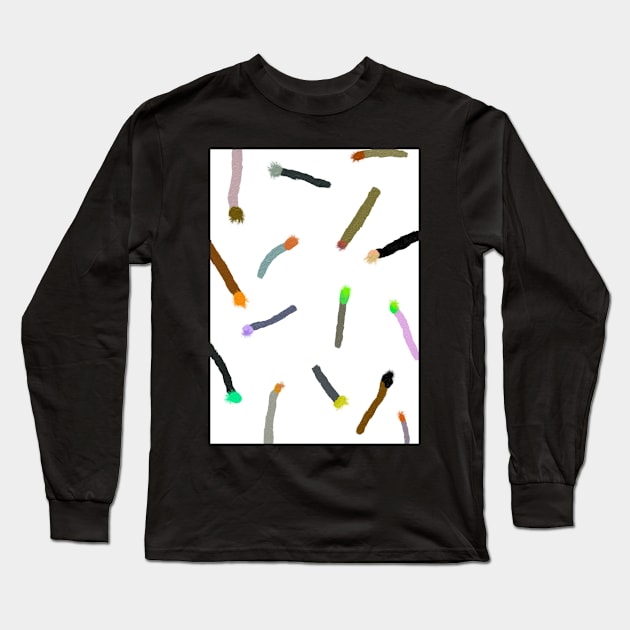 Funky Matches Long Sleeve T-Shirt by s.lenart